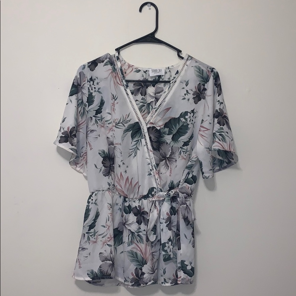 Sienna Sky Floral Blouse